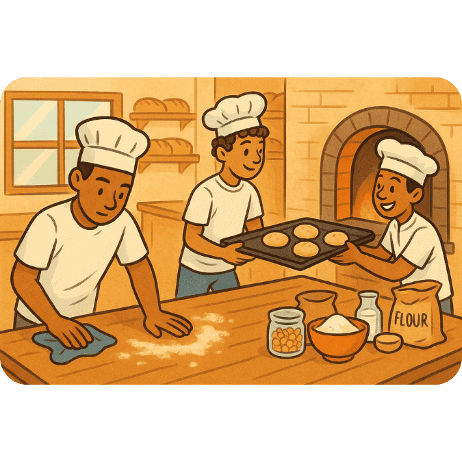 Ritmo, Convivência e Clima na Produção de Padaria