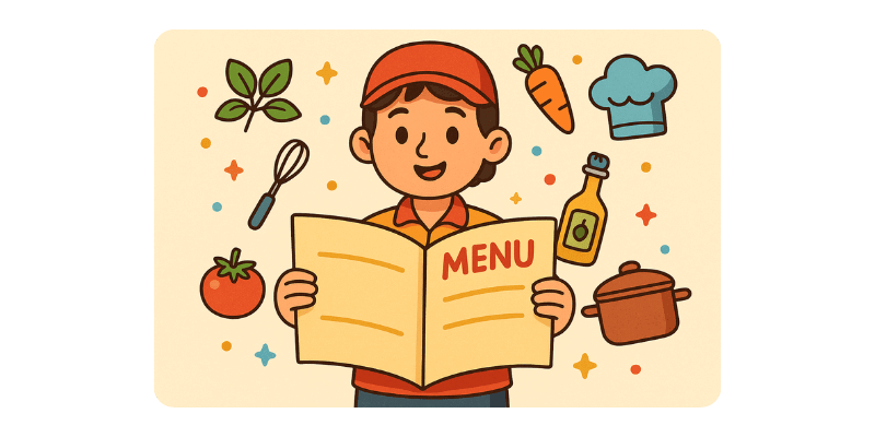 Entendendo o Cardápio: Como Conhecer os Itens que Você Serve