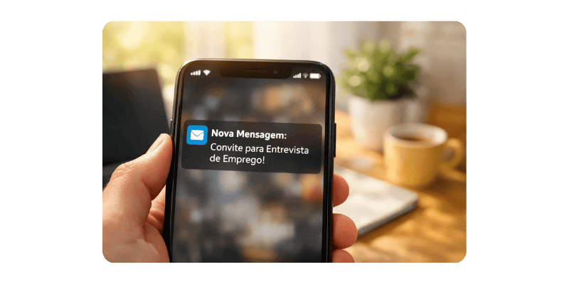 Formas de fazer currículo profissional pelo celular: entrevista