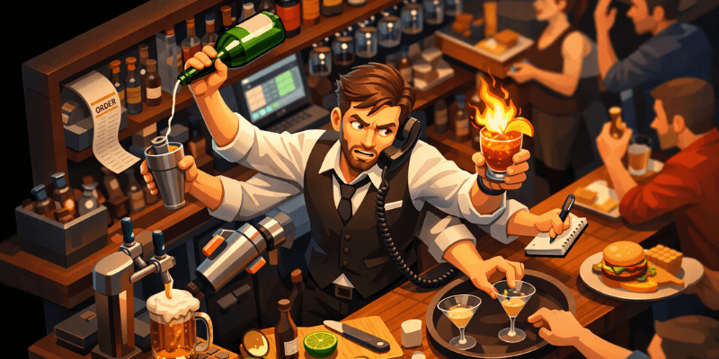 Saúde Física e Mental no Trabalho de Atendimento ao Público em Bares e Restaurantes