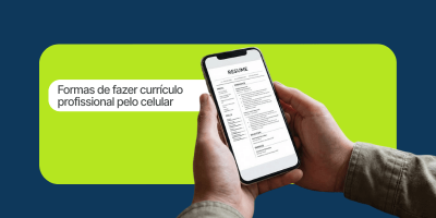 Formas de fazer currículo profissional pelo celular